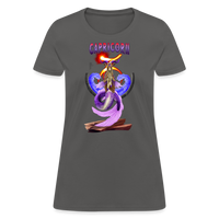 Thumbnail for Astral Capricorn Women's T-Shirt - charcoal