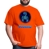 Thumbnail for Men's Stellar Scorpio Classic T-Shirt - orange