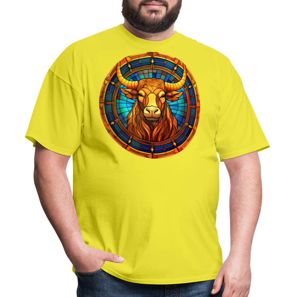 Men's Mosaic Taurus Classic T-Shirt - yellow