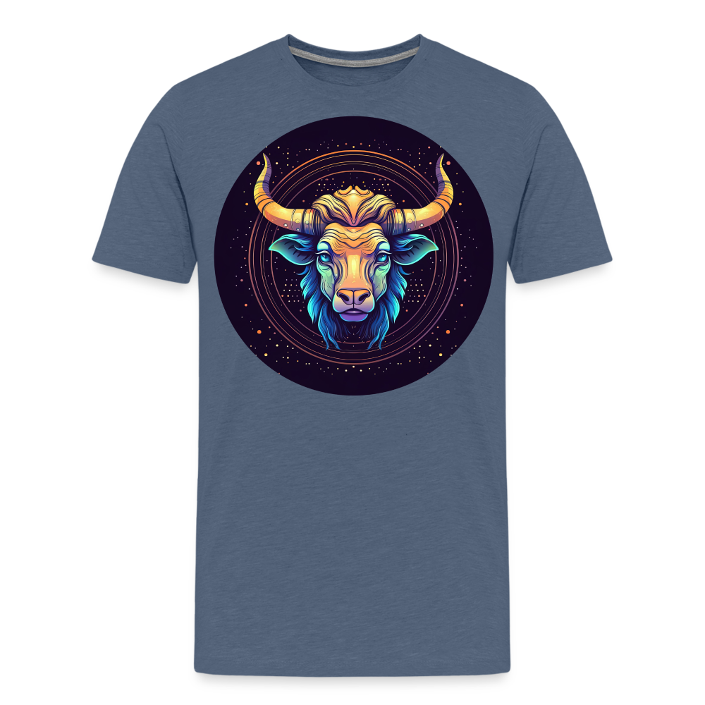 Men's Magic Taurus Premium T-Shirt - heather blue