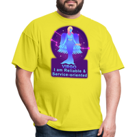 Thumbnail for Men's Neon Virgo Classic T-Shirt - yellow