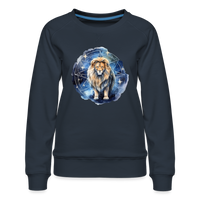 Thumbnail for Women’s Mythical Leo Premium Sweatshirt - navy