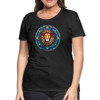 Thumbnail for Women's Mosaic Leo Premium T-Shirt - black