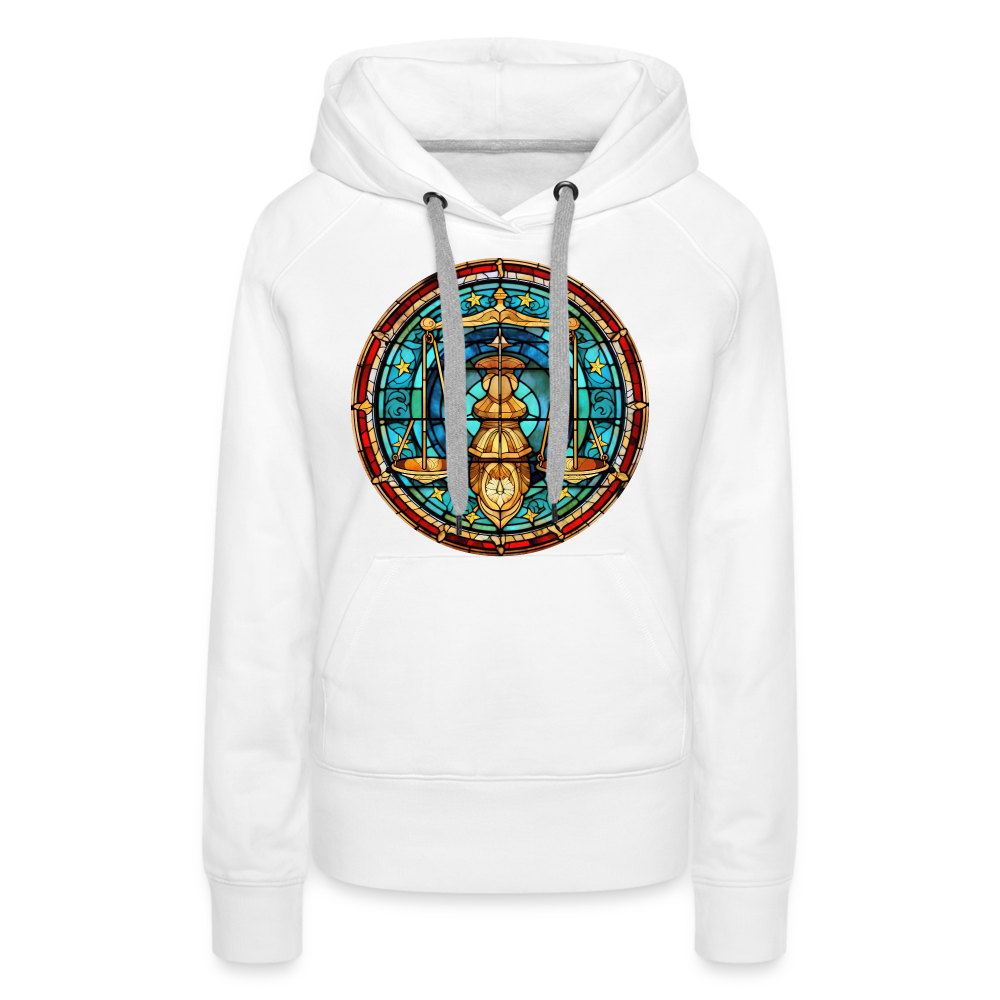 Women’s Mosaic Libra Premium Hoodie - white