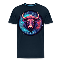 Thumbnail for Men's Mystic Taurus Premium T-Shirt - deep navy