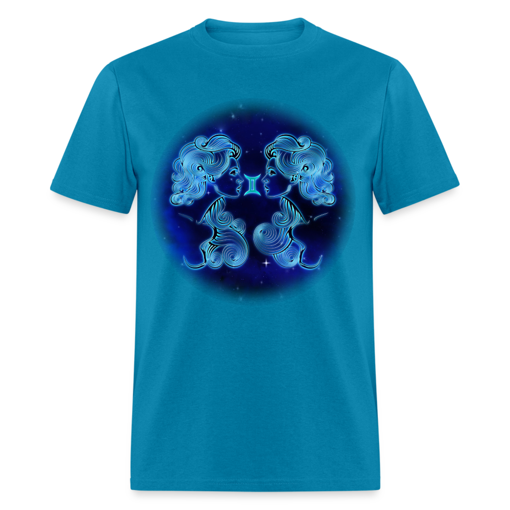 Men's Stellar Gemini Classic T-Shirt - turquoise