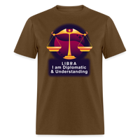 Thumbnail for Men's Glow Libra Classic T-Shirt - brown