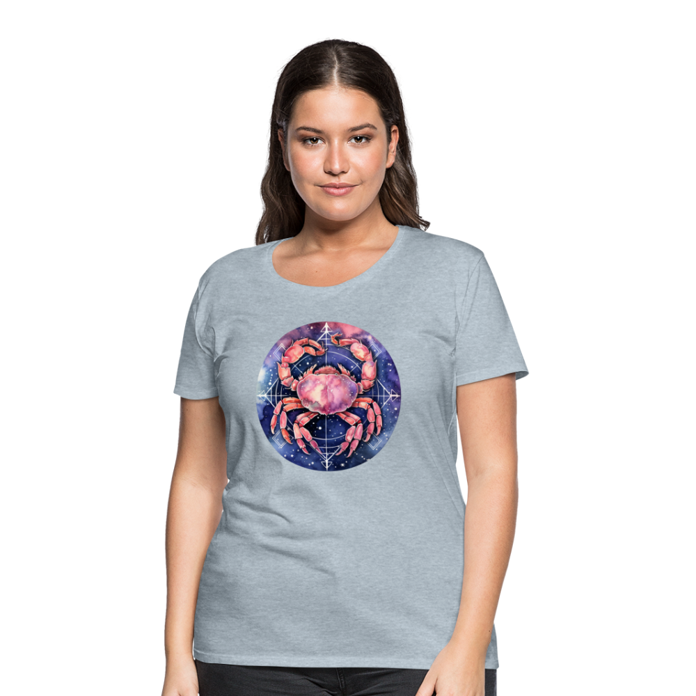 Women’s Mythical Cancer Premium T-Shirt - heather ice blue