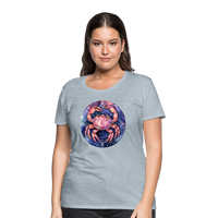 Thumbnail for Women’s Mythical Cancer Premium T-Shirt - heather ice blue