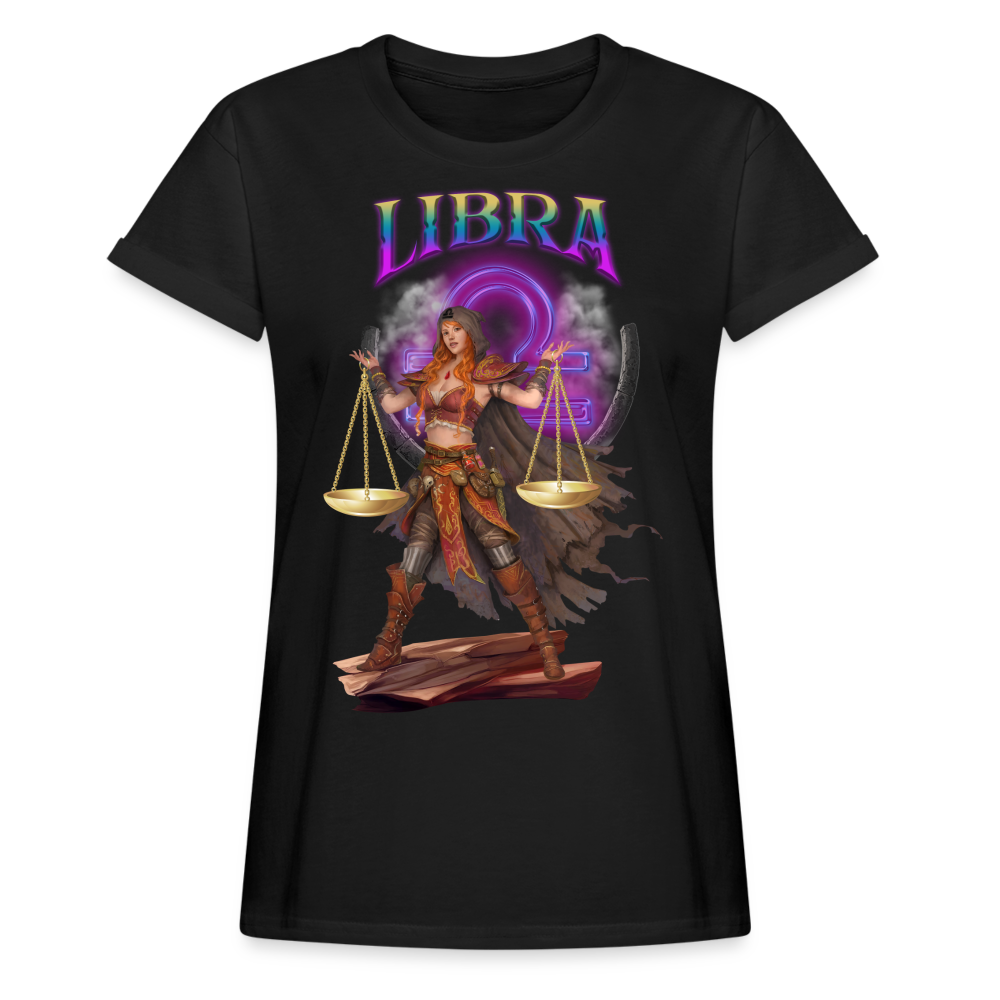 Women's Astral Libra Relaxed Fit T-Shirt - black