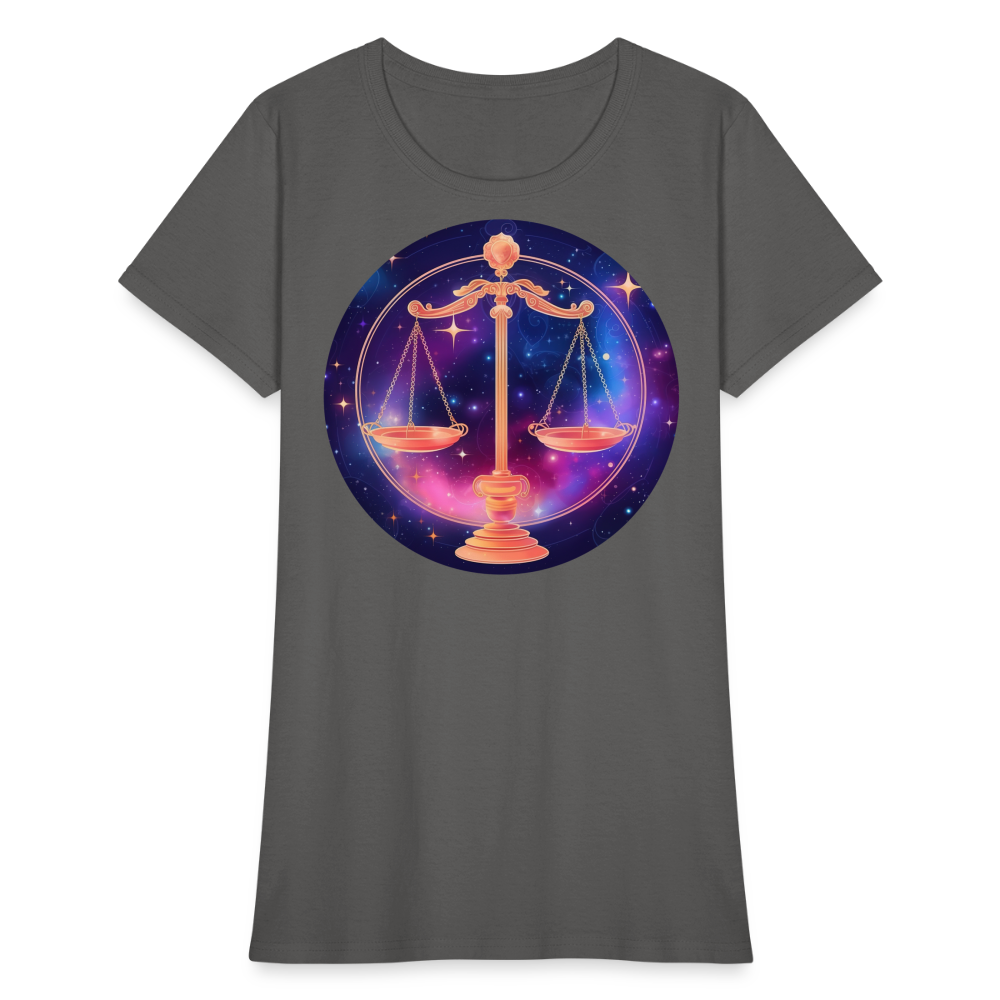 Women's Magic Libra T-Shirt - charcoal