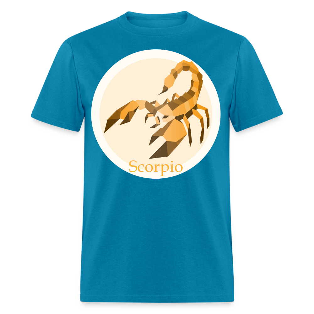 Men's Mosaic Scorpio Classic T-Shirt - turquoise