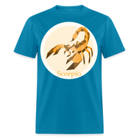 Thumbnail for Men's Mosaic Scorpio Classic T-Shirt - turquoise