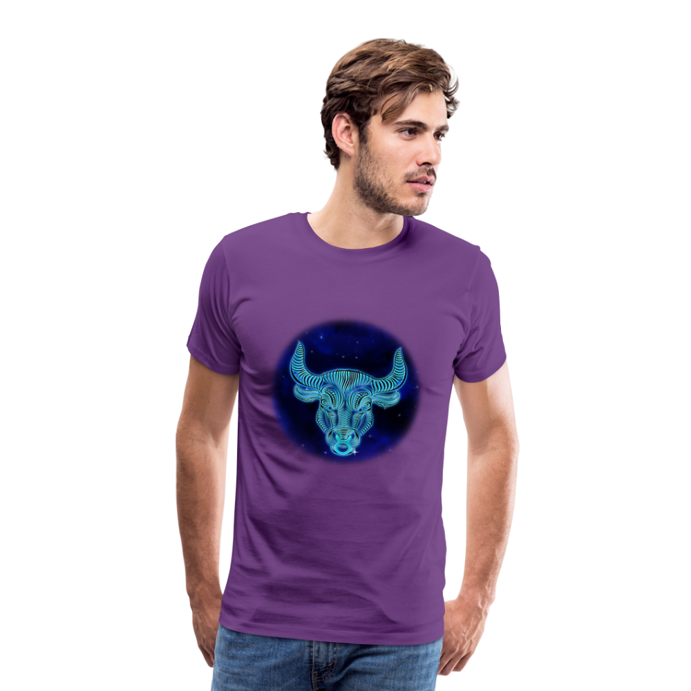 Men's Taurus Premium T-Shirt - purple