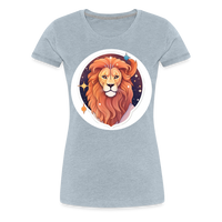 Thumbnail for Women's Symbol Leo Premium T-Shirt - heather ice blue