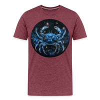 Thumbnail for Men's Mythical Cancer Premium T-Shirt - heather burgundy