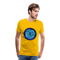 Thumbnail for Men's Leo Premium T-Shirt - sun yellow