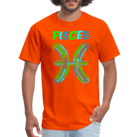 Thumbnail for Men's Power Words Pisces Classic T-Shirt - orange