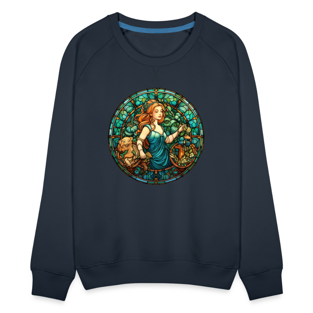 Women’s MosaicVirgo Premium Sweatshirt - navy