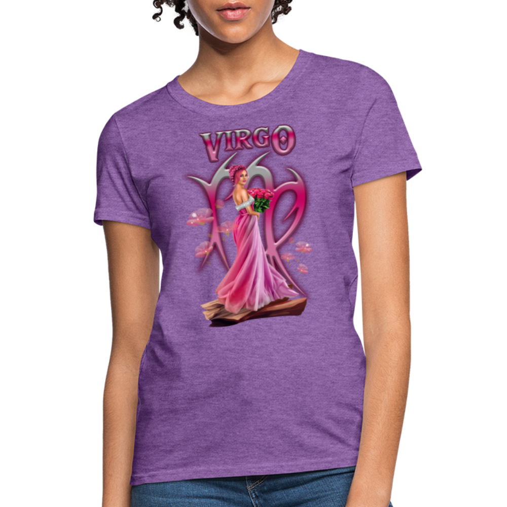 Astral Virgo Women's T-Shirt - purple heather