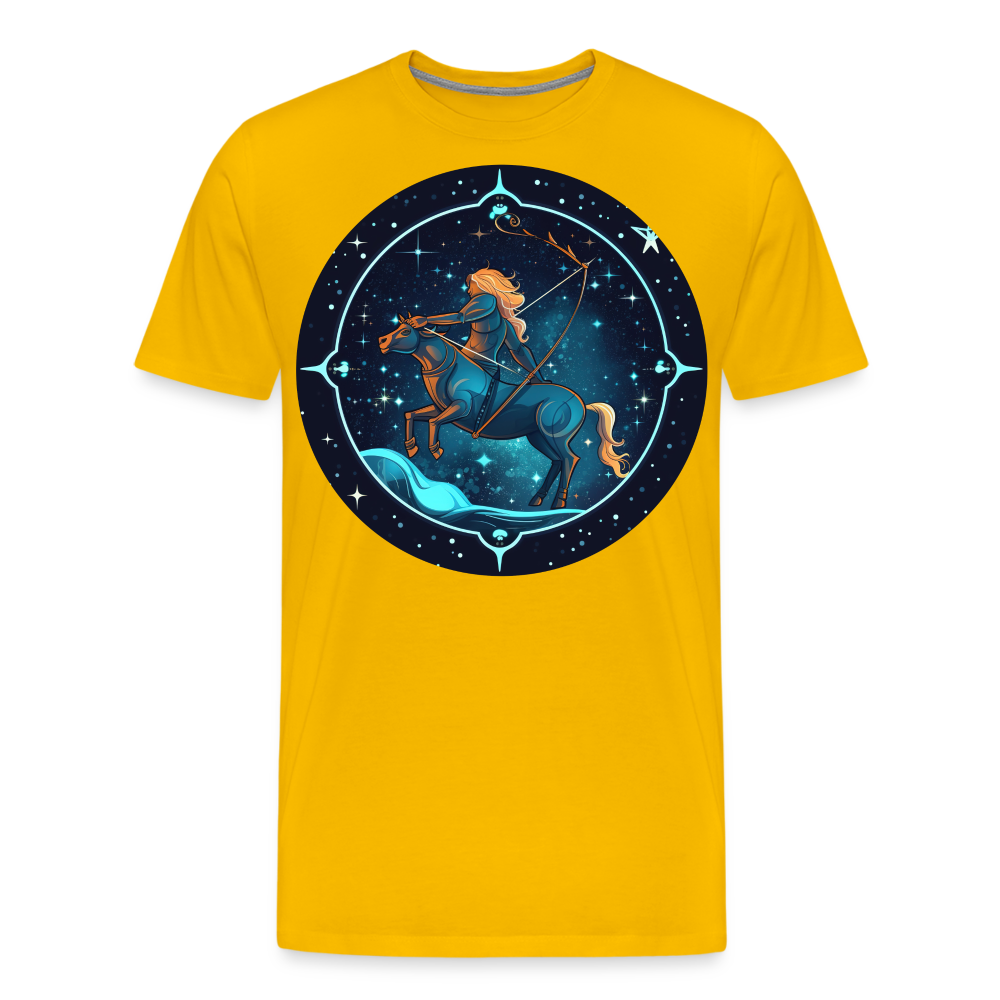 Men's Magic Sagittarius Premium T-Shirt - sun yellow