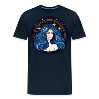 Thumbnail for Men's Magic Virgo Premium T-Shirt - deep navy