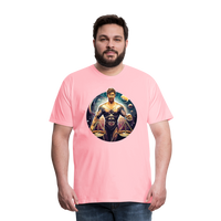 Thumbnail for Men's Mythical Libra Premium T-Shirt - pink