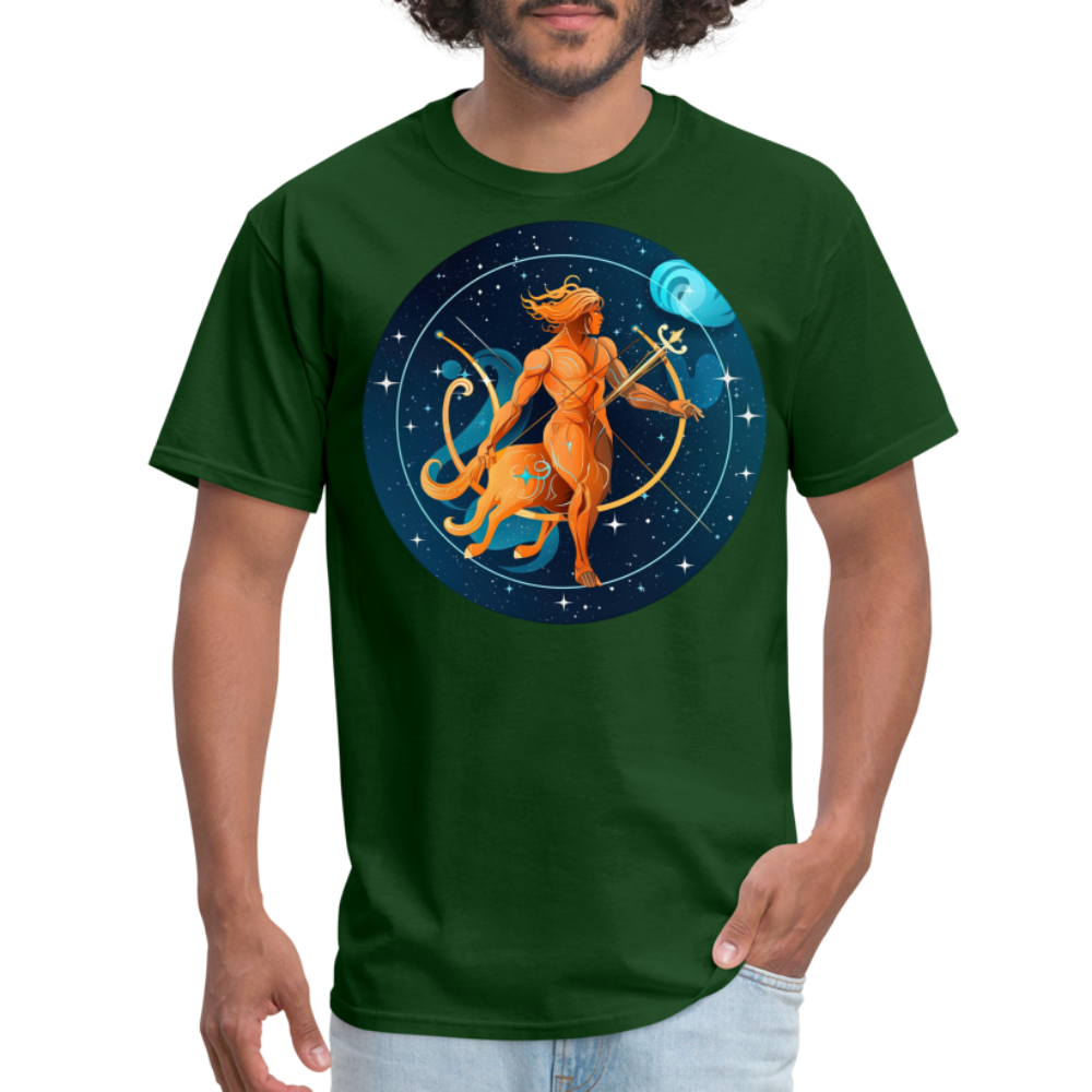 Men's Mythical Sagittarius Classic T-Shirt - forest green