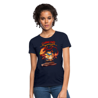 Thumbnail for Women's Astral Cancer T-Shirt - navy