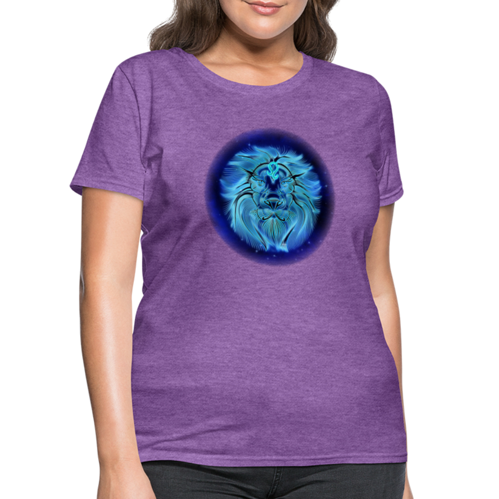 Women's Stellar Leo T-Shirt - purple heather