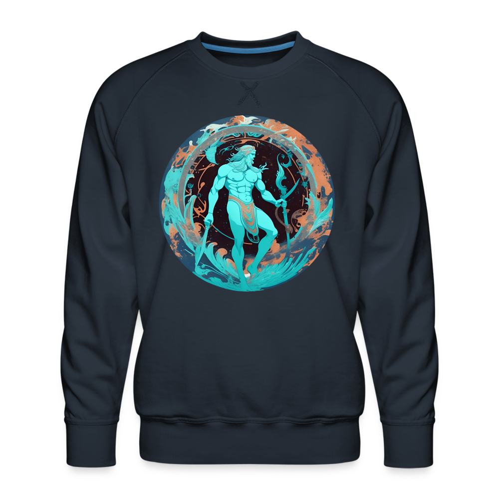 Men’s Mythical Aquarius Premium Sweatshirt - navy