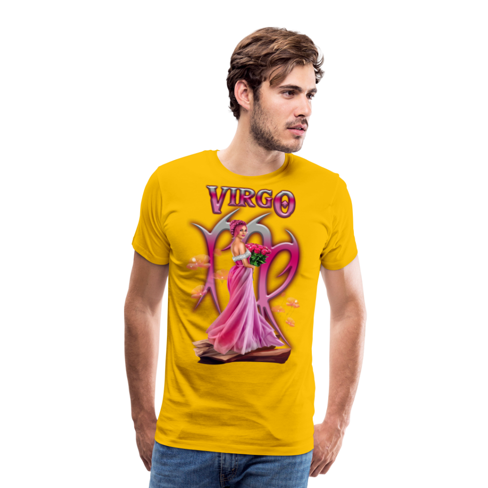 Men's Astral Virgo Premium T-Shirt - sun yellow