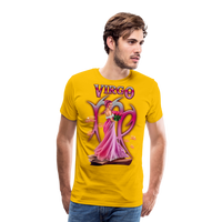 Thumbnail for Men's Astral Virgo Premium T-Shirt - sun yellow