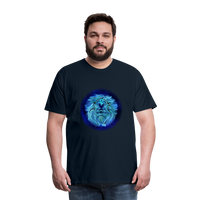 Thumbnail for Men's Leo Premium T-Shirt - deep navy