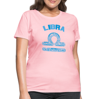 Thumbnail for Women's Power Words Libra T-Shirt - pink