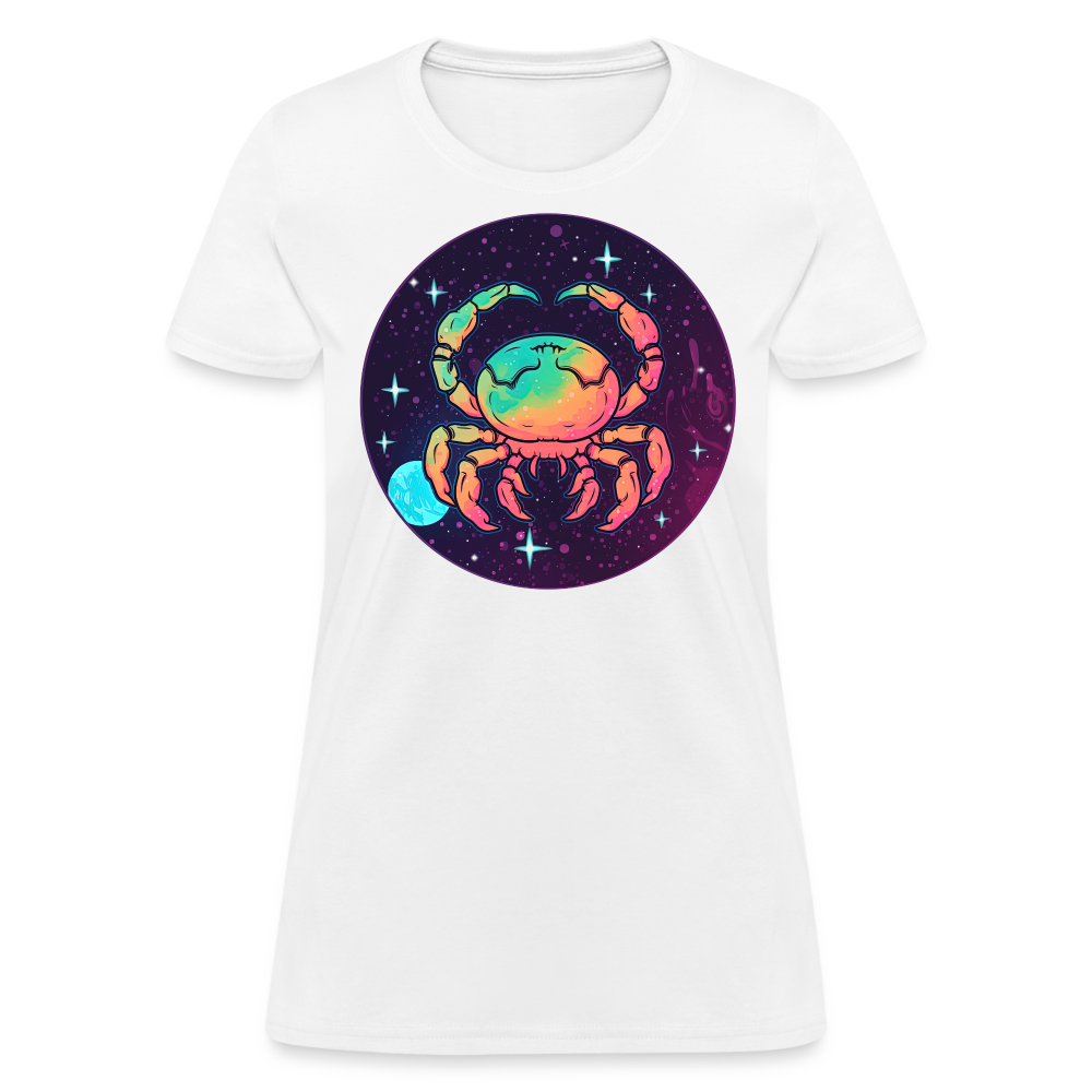 Women's Mystic Cancer T-Shirt - white