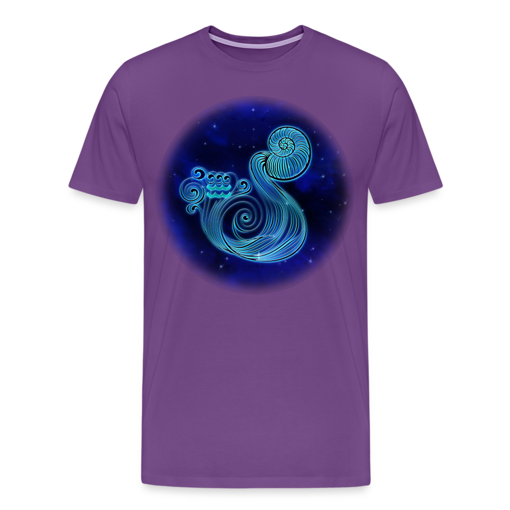 Men's Stellar Aquarius Premium T-Shirt - purple