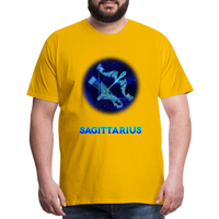 Thumbnail for Men's Sagittarius Premium T-Shirt - sun yellow