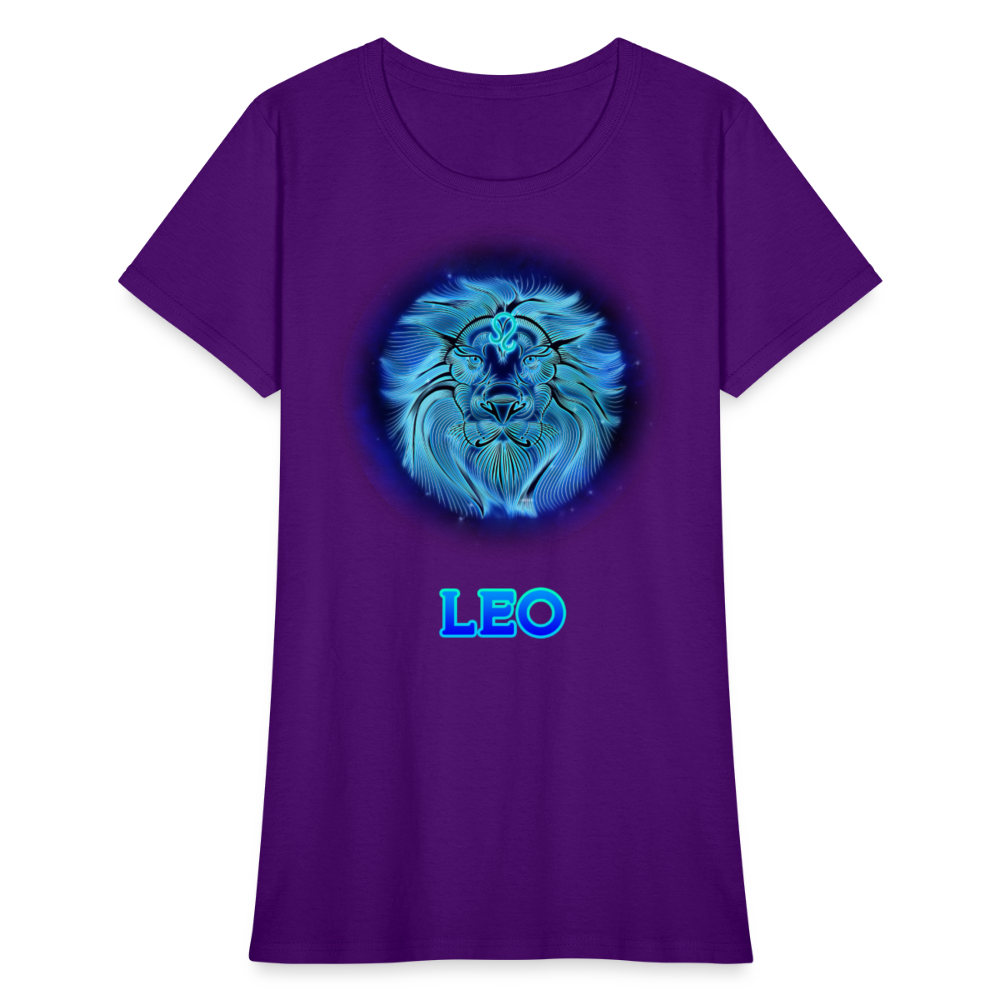 Women's Stellar Leo T-Shirt - purple