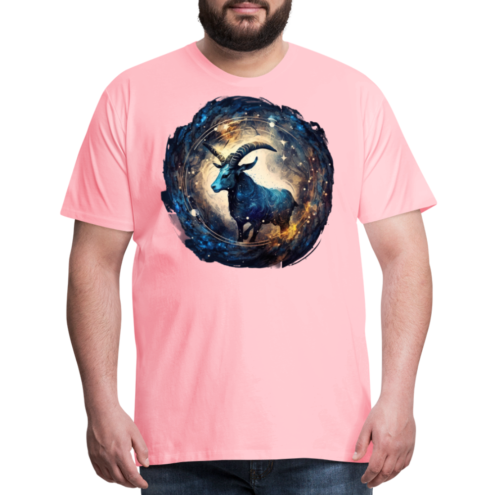 Men's Mythical Capricorn Premium T-Shirt - pink