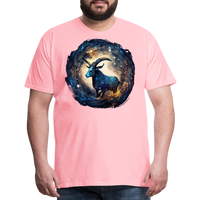 Thumbnail for Men's Mythical Capricorn Premium T-Shirt - pink