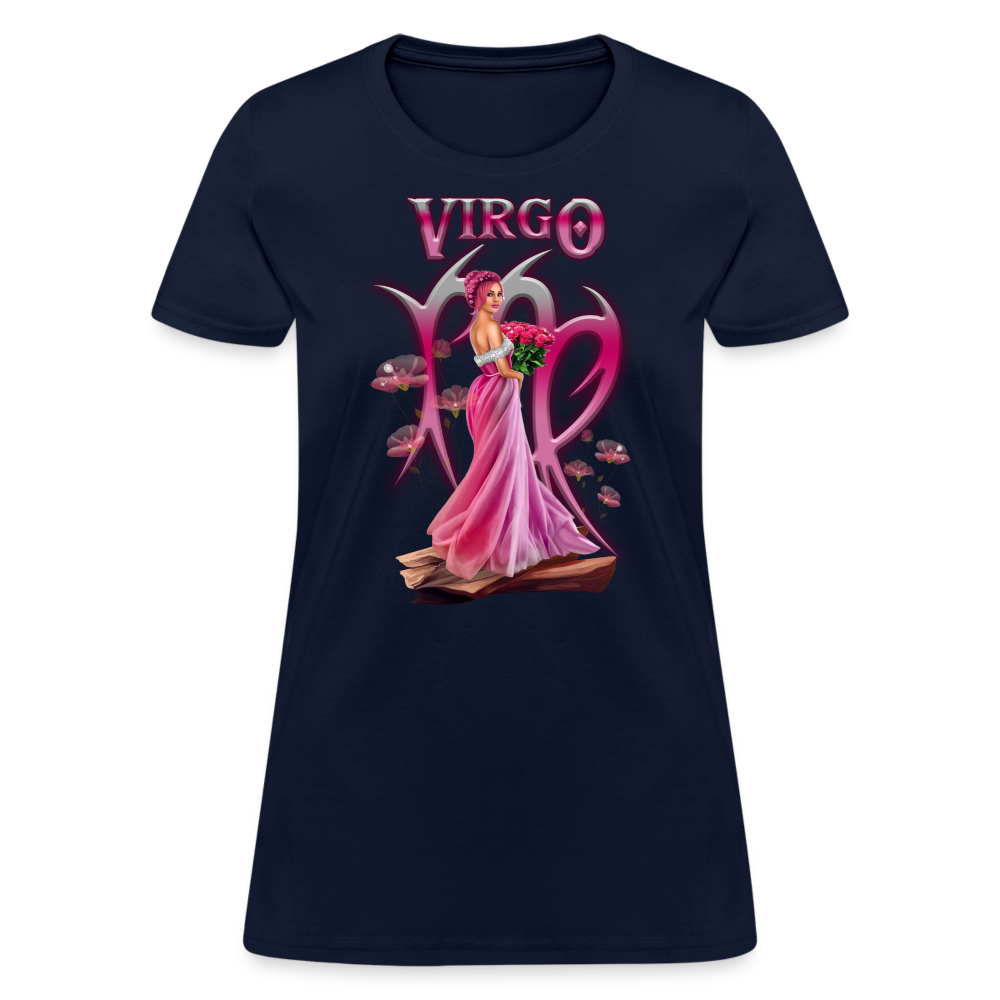 Astral Virgo Women's T-Shirt - navy