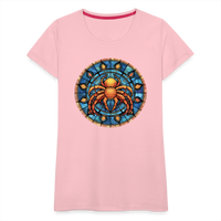 Thumbnail for Women’s Mosaic Cancer Premium T-Shirt - pink