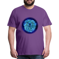 Thumbnail for Men's Leo Premium T-Shirt - purple