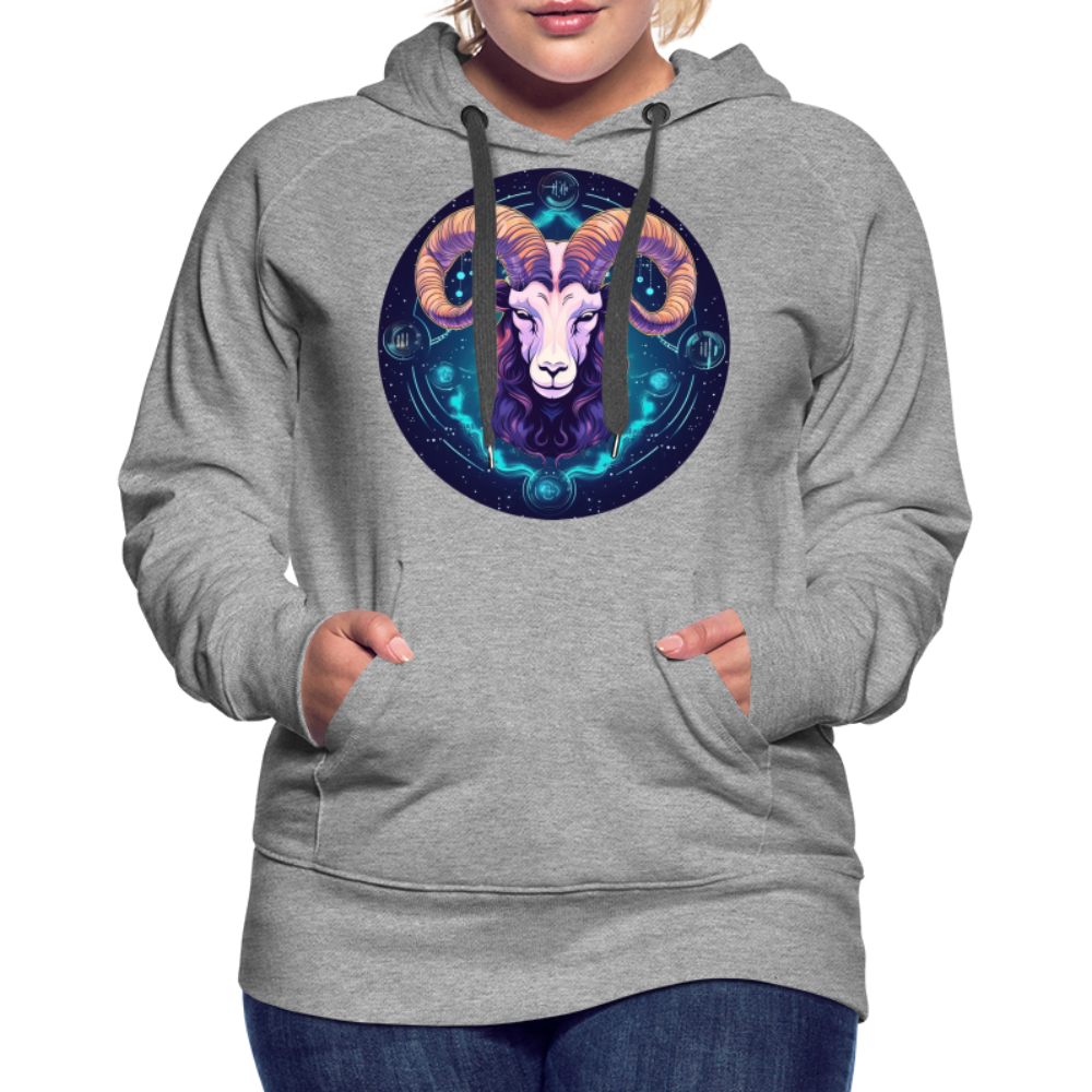 Women’s Magic Capricorn Premium Hoodie - heather grey