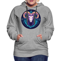 Thumbnail for Women’s Magic Capricorn Premium Hoodie - heather grey