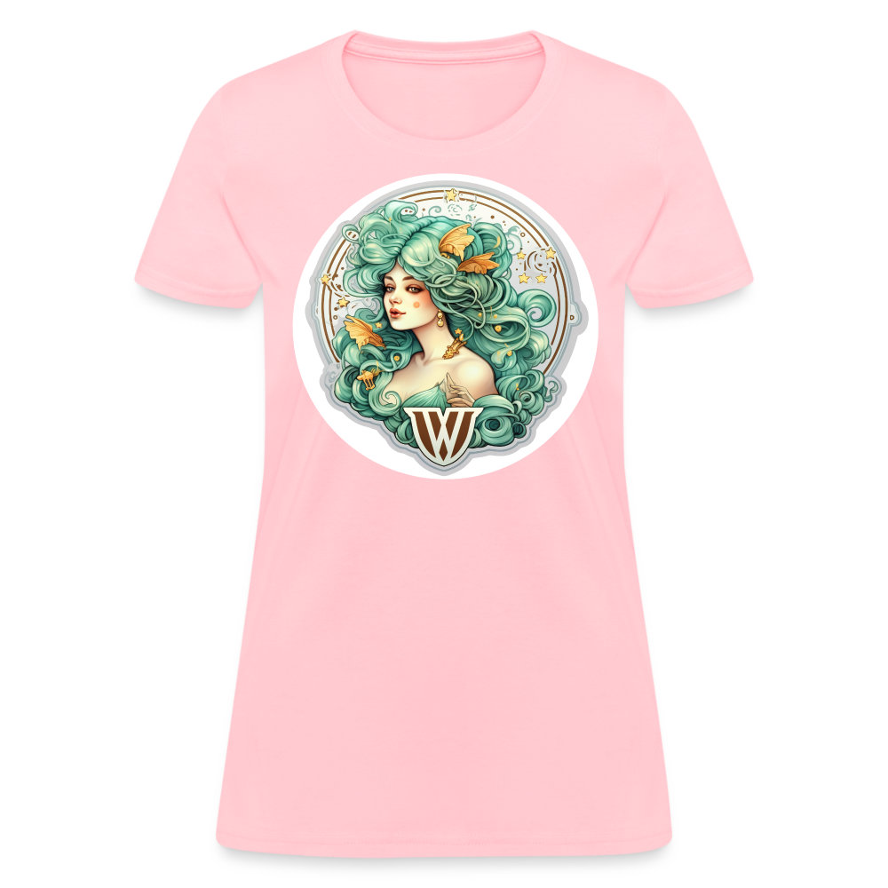 Women's Symbol Virgo T-Shirt - pink