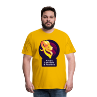 Thumbnail for Men's Glow Aries Premium T-Shirt - sun yellow