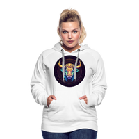 Thumbnail for Women’s Magic Taurus Premium Hoodie - white