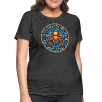 Thumbnail for Women's Mosaic Cancer T-Shirt - heather black